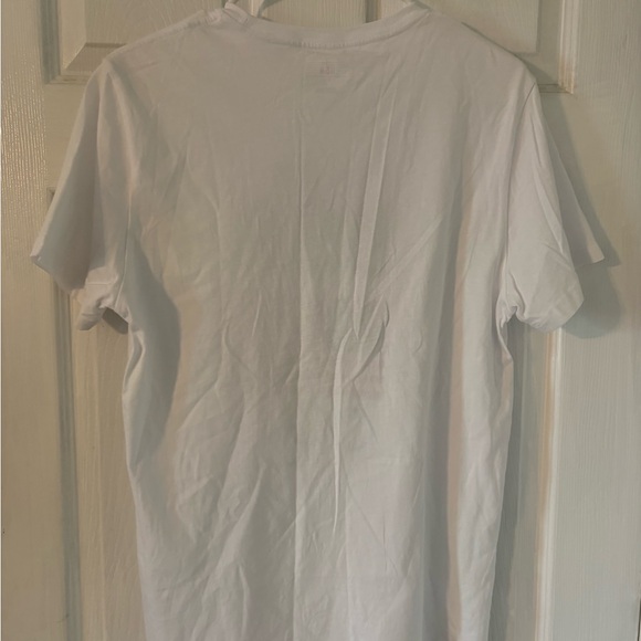 NWOT Team USA Olympic Rings Graphic Tee White Medium Patriotic USA Flag Shirt - Picture 5 of 7